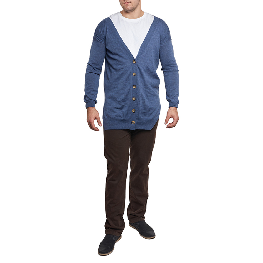 Beymen Cardigan Men size L Medium Blue